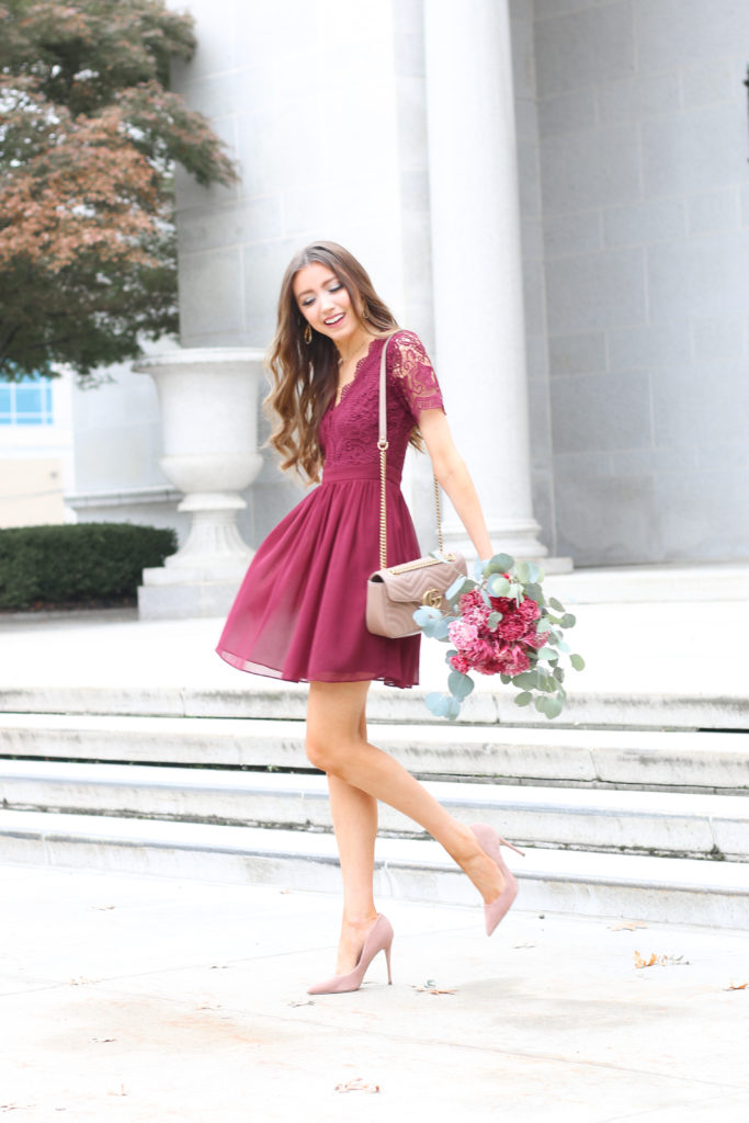 5 Fall Wedding Guest Dresses - Lace Lashes